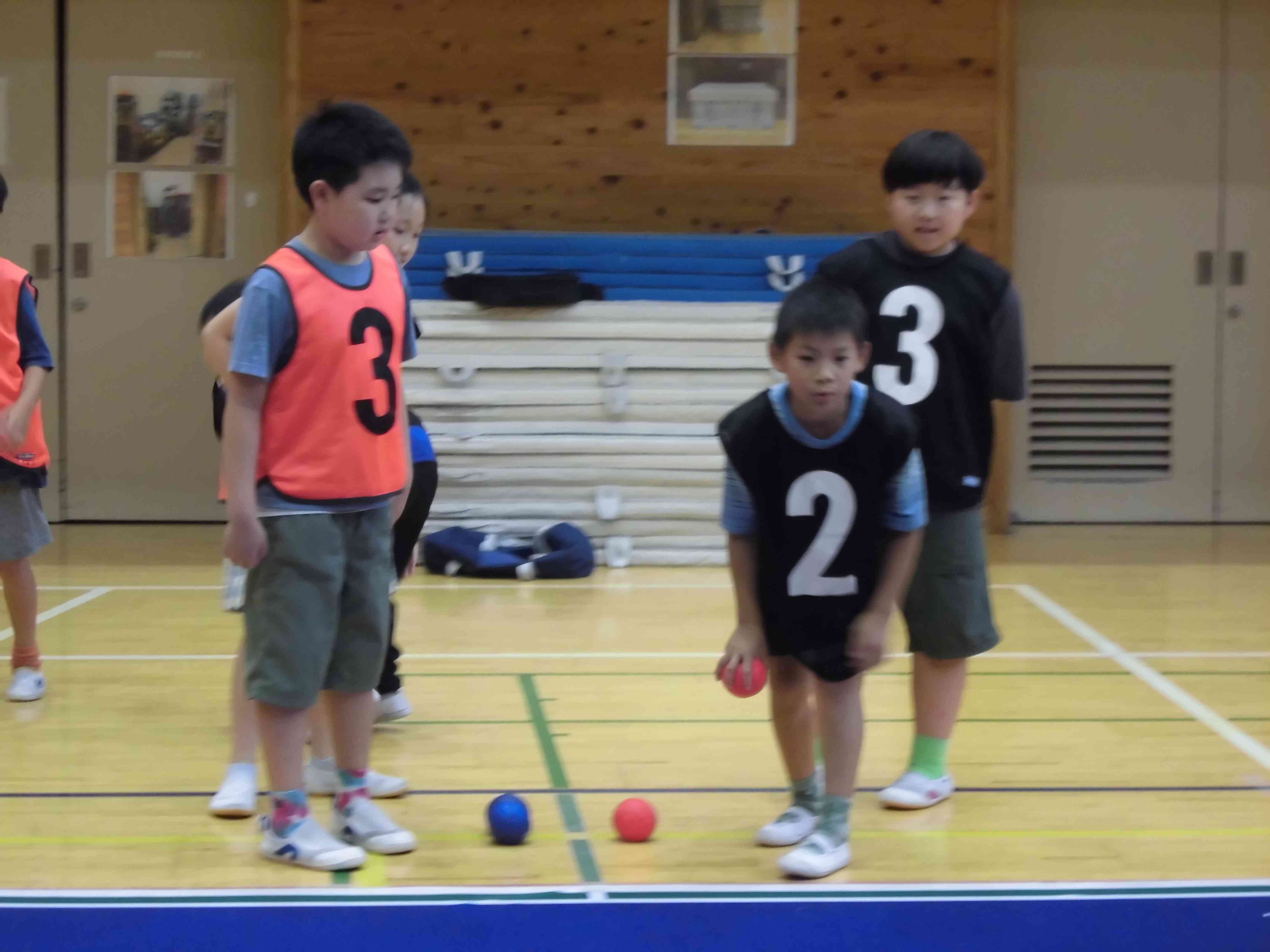 よ～～～く狙って…